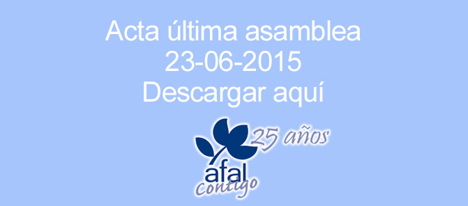 Acta de Asamblea 23/06/2015